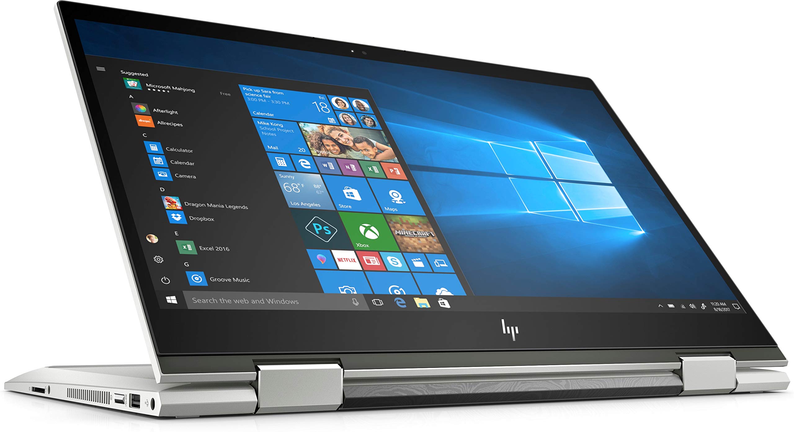 HP - ENVY x360 2-in-1 15.6" Touch-Screen Laptop - Intel Core i7 - 12GB Memory - 256GB Solid State Drive - HP Finish In Natural Silver