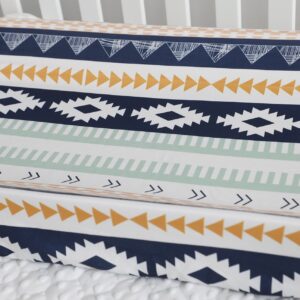Baby Boy Crib Bedding Aztec Changing Pad Cover (Aztec)