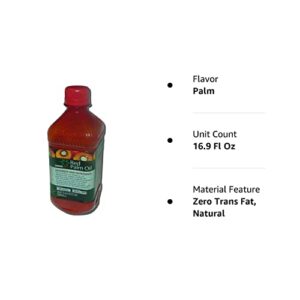 Red Palm Oil 16.9 Fl ozs