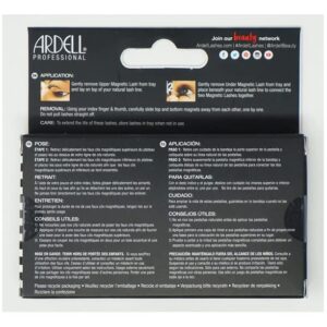 Ardell Magnetic Lashes Accents 002 2 pair, Black, 1 Count)