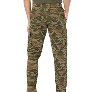 Amazon Essentials Men's Slim-Fit Stretch Cargo Pant (Available in Big & Tall), Green Camo, 30W x 30L