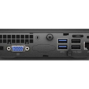 HP EliteDesk 705 G3, Desktop PC, 8th Gen AMD A10-8770E, 8GB RAM Memory, 500GB HDD Storage, AMD Radeon, Windows 10 - (Renewed)