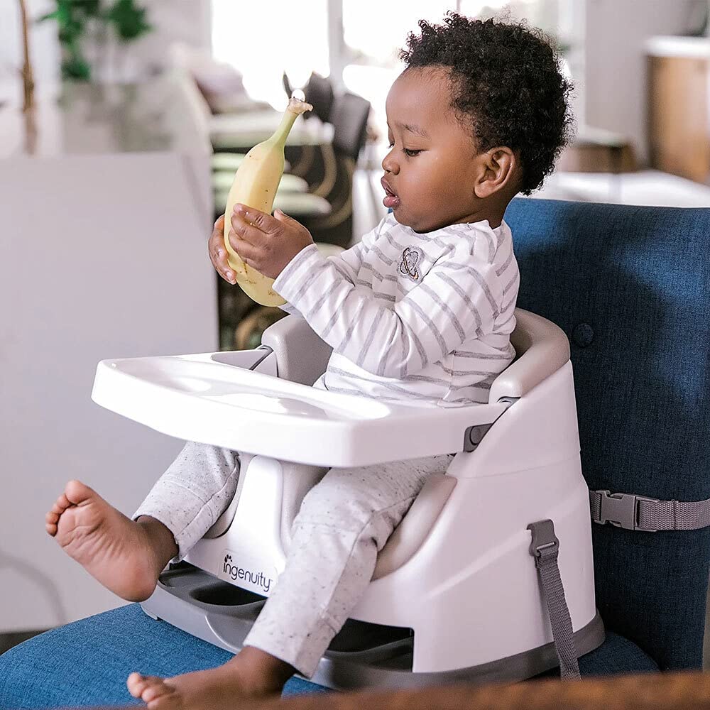 Ingenuity Baby Base 2-in-1 Seat - Cashmere - Booster Feeding Seat