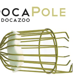 DOCAZOO DocaPole Fruit Picker Basket Attachment: Twist-On Perfect Fruit Picking Tool for Gathering Apple, Avocados, and Other Fruits