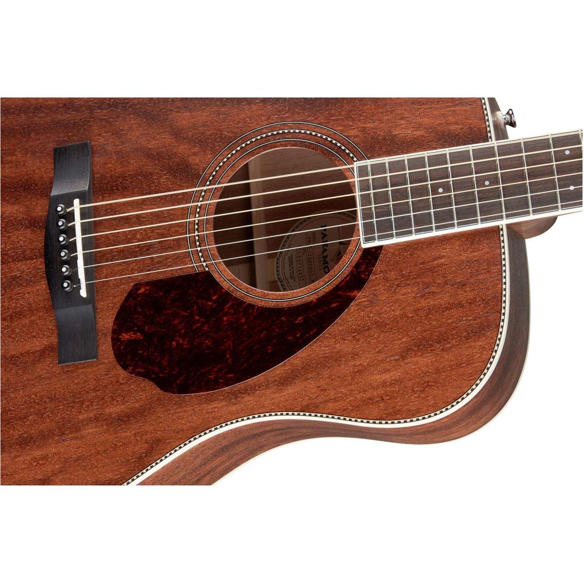 Fender Paramount PM-1 All-Mahogany Standard Dreadnought NE Acoustic Guitar, with 2-Year Warranty, Natural, with Case