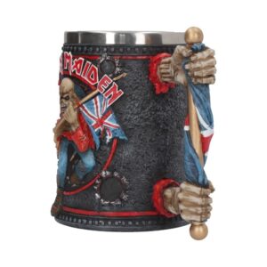 Nemesis Now Iron Maiden Tankard Mug 14cm Black, 600 milliliters