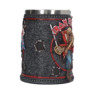 Nemesis Now Iron Maiden Tankard Mug 14cm Black, 600 milliliters