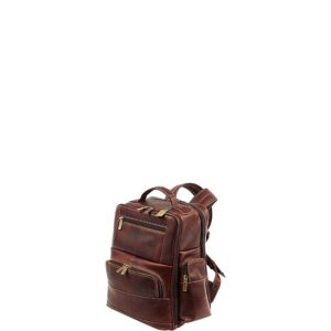 clairechase legendary executive backpack (dark brown)