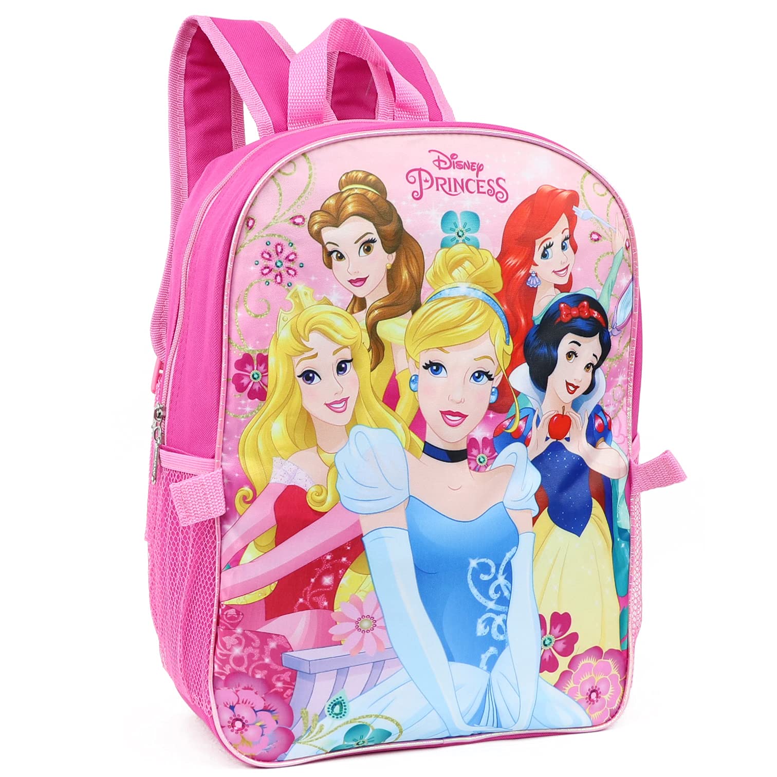 Princess Girl's 16" Backpack W/Detachable Lunch Box