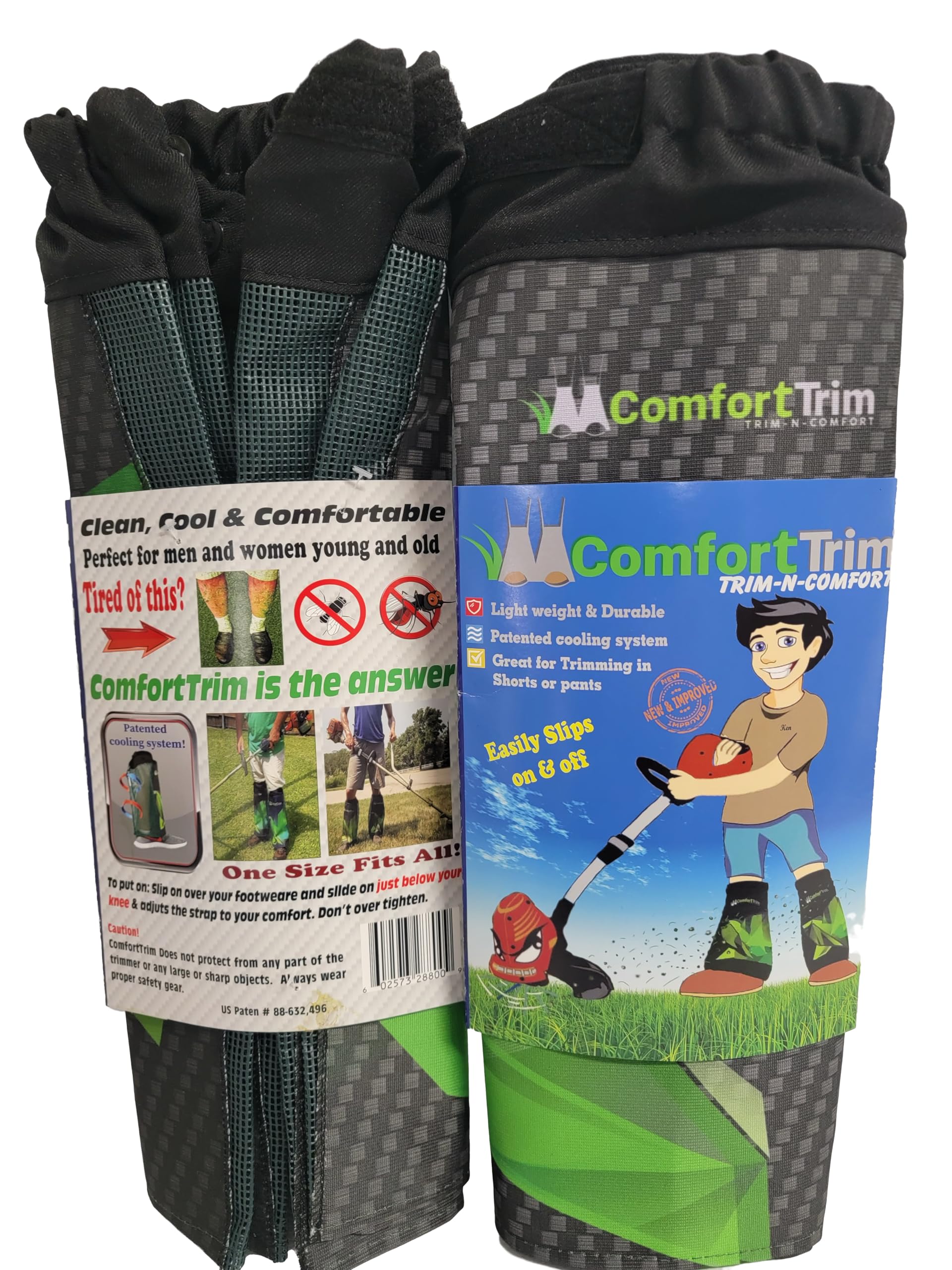 ComfortTrim Leg Guards for Weed Eating, Trimming & Mowing Comfort Trim