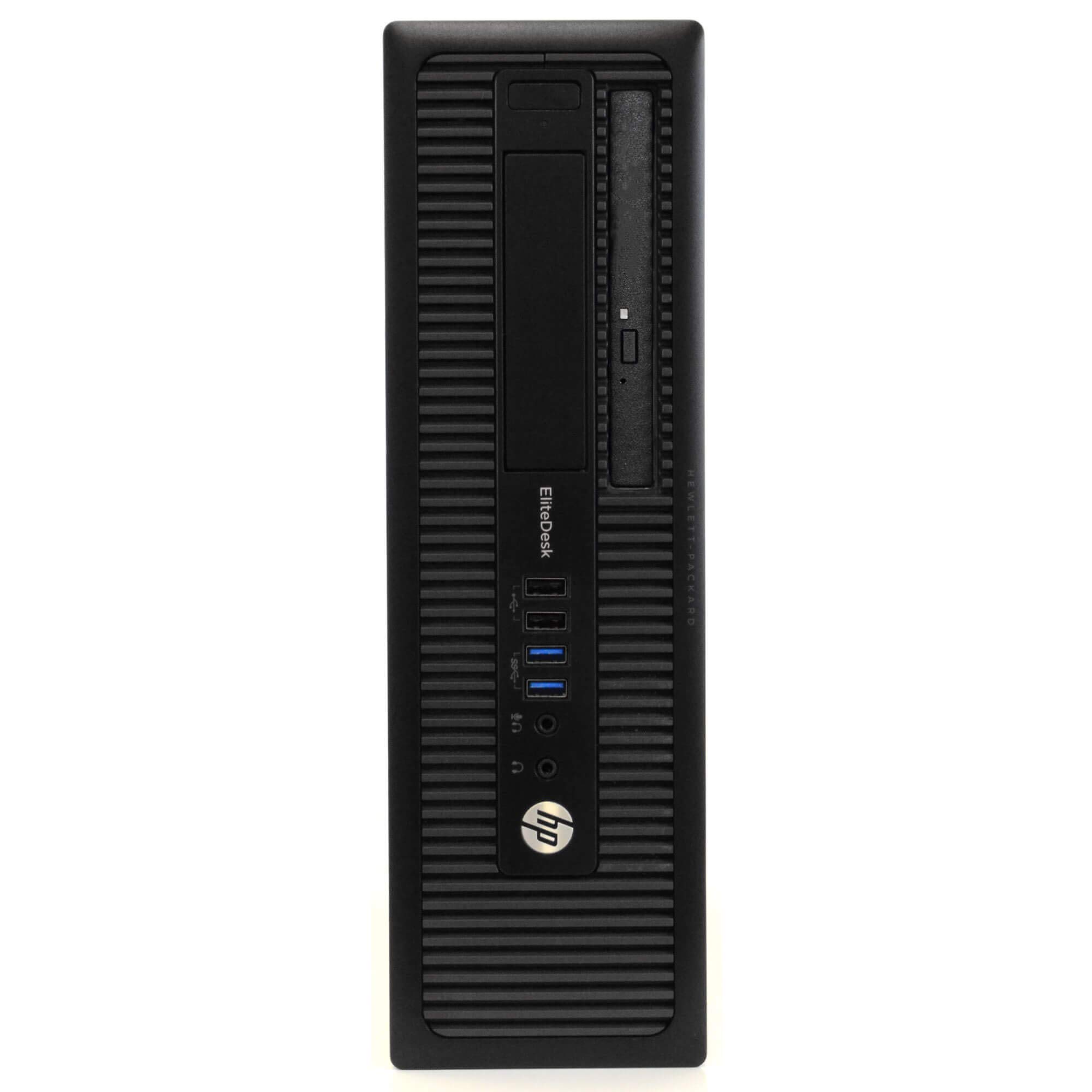 HP EliteDesk 800 G1-SFF, Intel Core i7-4770 3.4GHz, 16GB RAM, 2TB Hard Drive, DVDRW, Windows 10 Pro 64Bit (Cerfified Renewed)