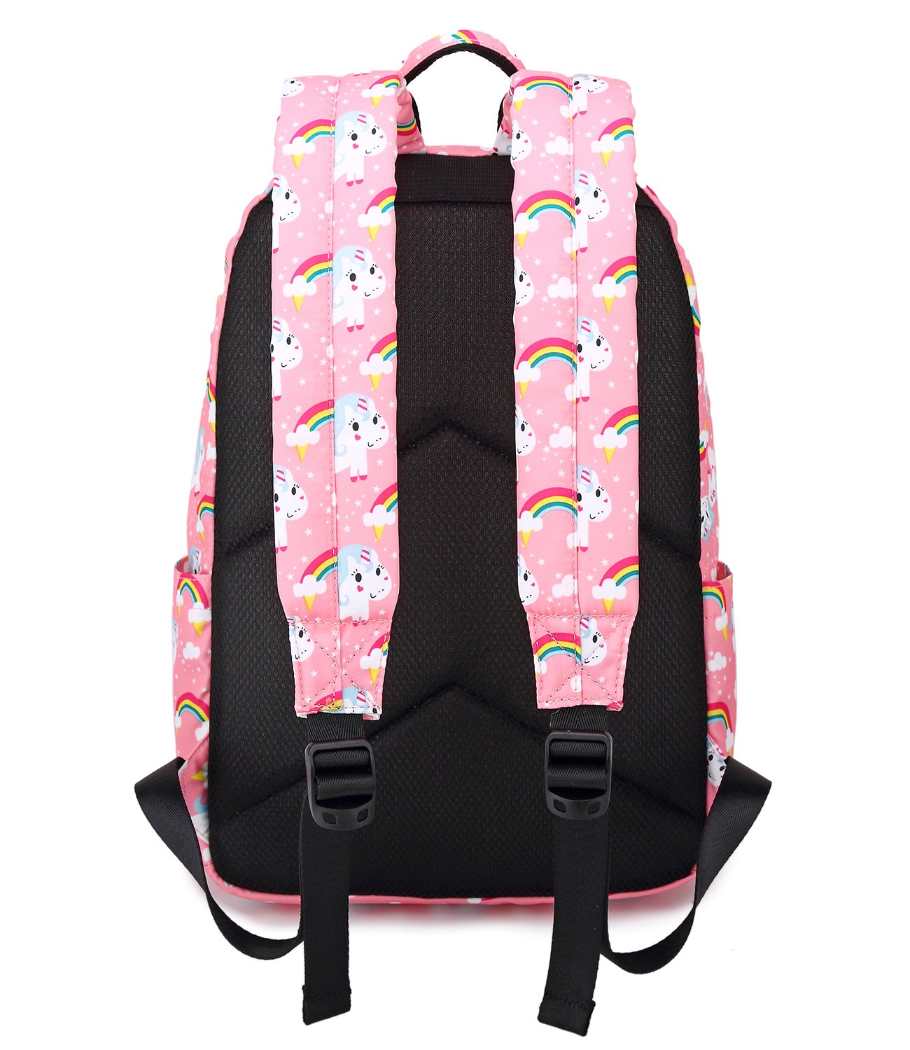 abshoo Cute Lightweight Kids School Bookbags Unicorn Girls Backpacks With Lunch Bag (Unicorn Pink Set)