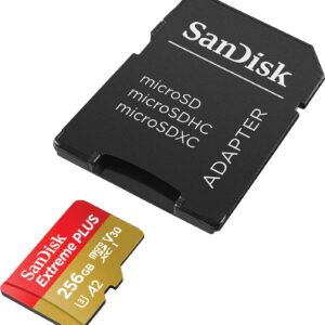 SanDisk microSDXC Extreme Plus 256GB (A2/ V30/ U3/ R170/ W90)