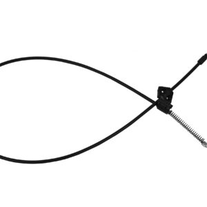 Recliner-Handles Cable with 3.75" Exposed Wire and 3mm Barrel, Plastic Mounting Bracket Along with 39.75 of Total Length with an Assist Spring S-tip