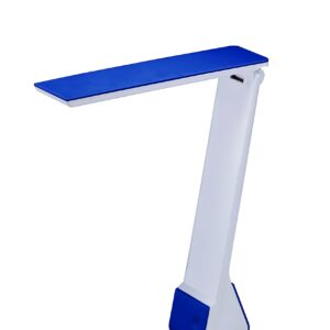 Bostitch KT-VLED1810-BLUE Battery Powered LED Desk Lamp, Blue