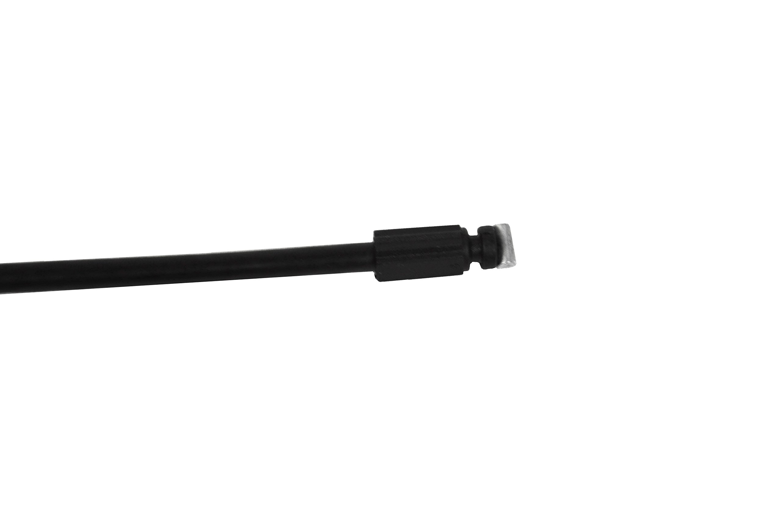 Recliner-Handles Cable 3.75" Exposed Wire, 3mm Barrel, 39.7 Total Length with an Assist Spring S-Tip