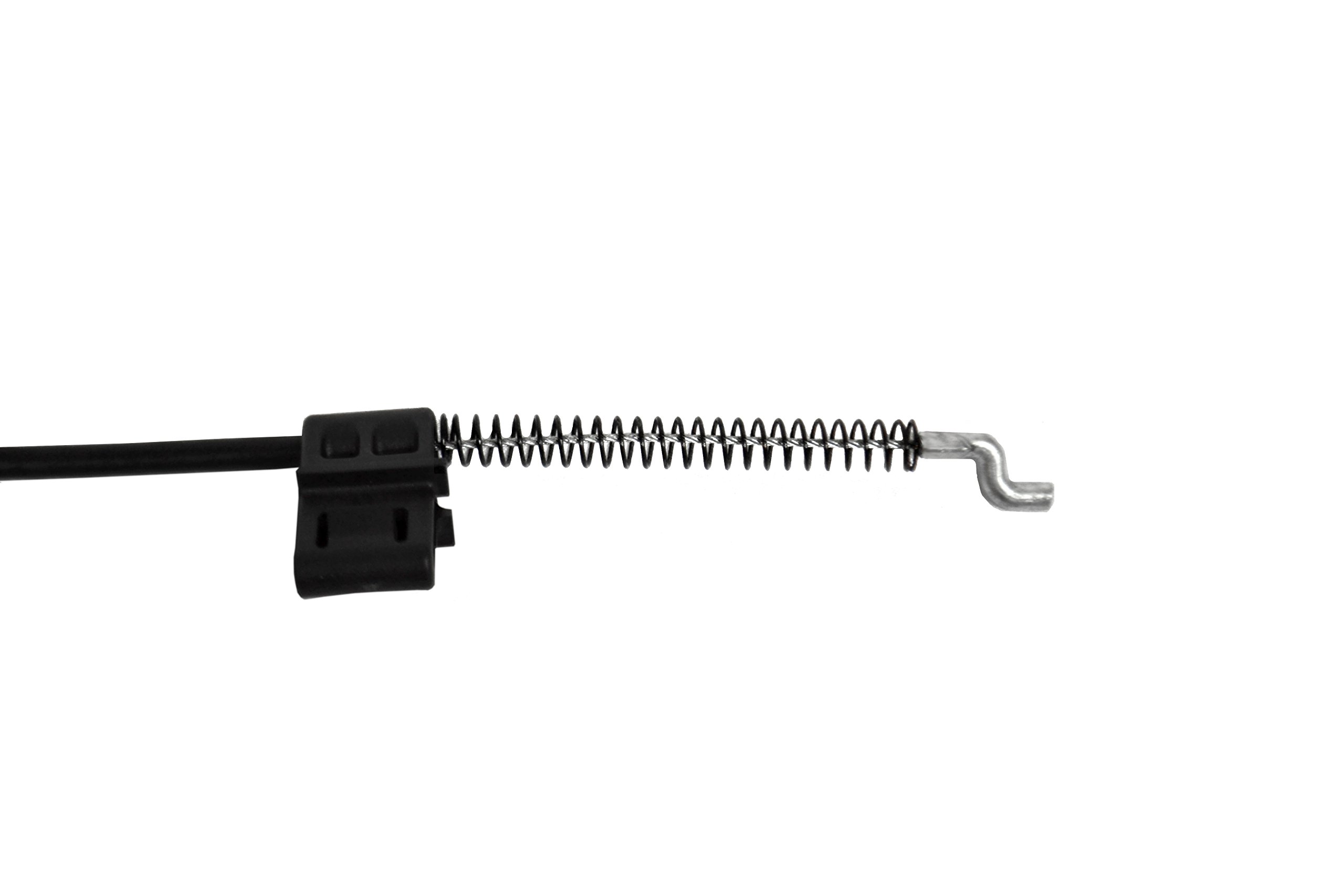 Recliner-Handles Cable 3.75" Exposed Wire, 3mm Barrel, 39.7 Total Length with an Assist Spring S-Tip