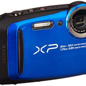 Fujifilm FinePix XP120 Waterproof Digital Underwater Camera USA Model (Blue)