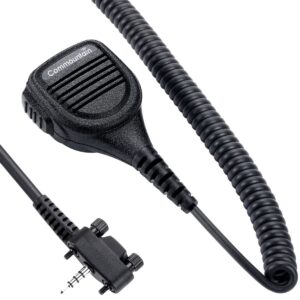commountain speaker mic compatible for motorola vertex radios vx-261 evx-261 evx-531 evx-534 evx-539 vx-210 vx-231 vx-260 vx-264 vx-351 vx-354 vx-424 vx-450 vx-451 vx-454, walkie talkie microphone