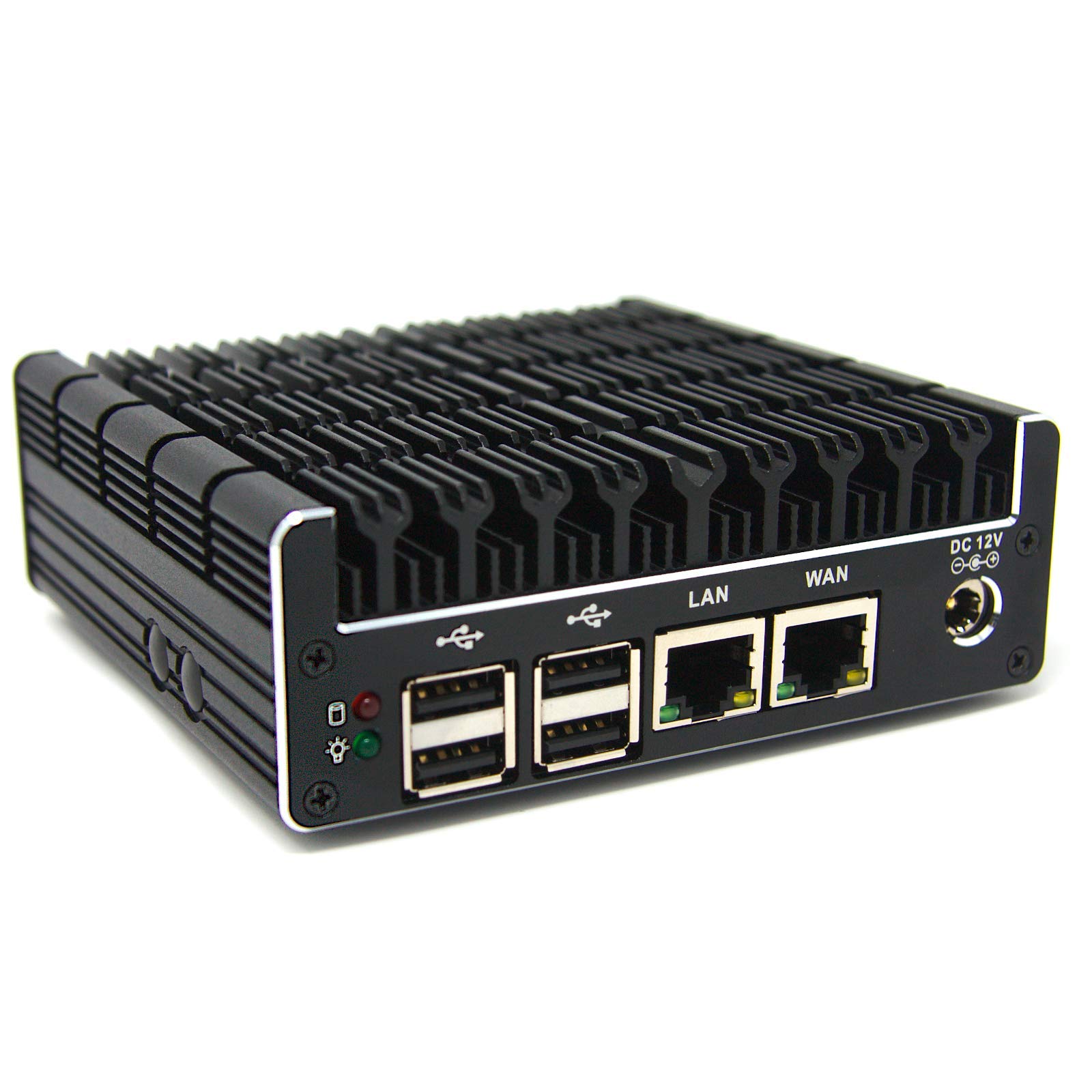 Protectli Vault FW2B - 2 Port, Firewall Micro Appliance/Mini PC - Intel Dual Core, AES-NI, 4GB RAM, 32GB mSATA SSD