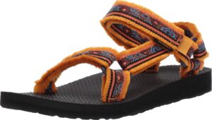 teva women's original universal sandal, maressa sunflower multi, 6