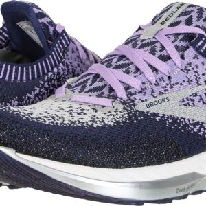 Brooks Womens Bedlam Running Shoe - Purple/Navy/Grey - B - 9.0