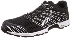 inov-8 unisex f-lite g 230 v2 cross training shoes, black/white, 5 us men