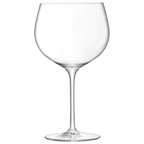 LSA International Balloon Gin and Tonic Glasses 23 oz, Set of 4, Luxury Elegant Modern Cocktail Drinking Glassware