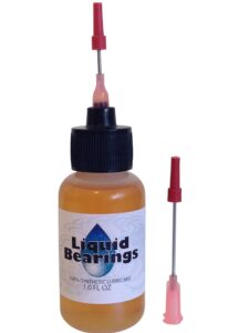 liquid bearings 100%-synthetic oil for squeaky office chairs, sticky file cabinet drawers, and all office equipment