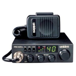 Uniden 40-Channel Compact Mobile CB Radio with PA