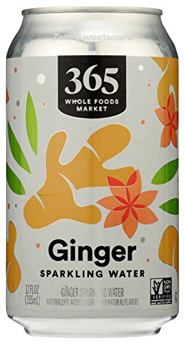 365 by Whole Foods Market, Sparkling Ginger Water 12Pk Cans, 12 Fl Oz