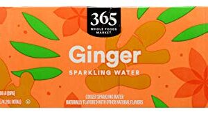 365 by Whole Foods Market, Sparkling Ginger Water 12Pk Cans, 12 Fl Oz