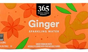 365 by Whole Foods Market, Sparkling Ginger Water 12Pk Cans, 12 Fl Oz