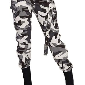 Voghtic Cargo Pants Women Camouflage, Camoflash Pants for Women, Cargo Pants Women