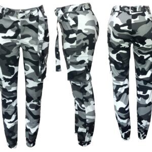 Voghtic Cargo Pants Women Camouflage, Camoflash Pants for Women, Cargo Pants Women