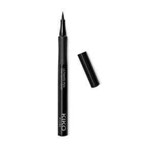 kiko milano - ultimate pen long wear black eyeliner, intensely pigmented, cruelty free, made in italy