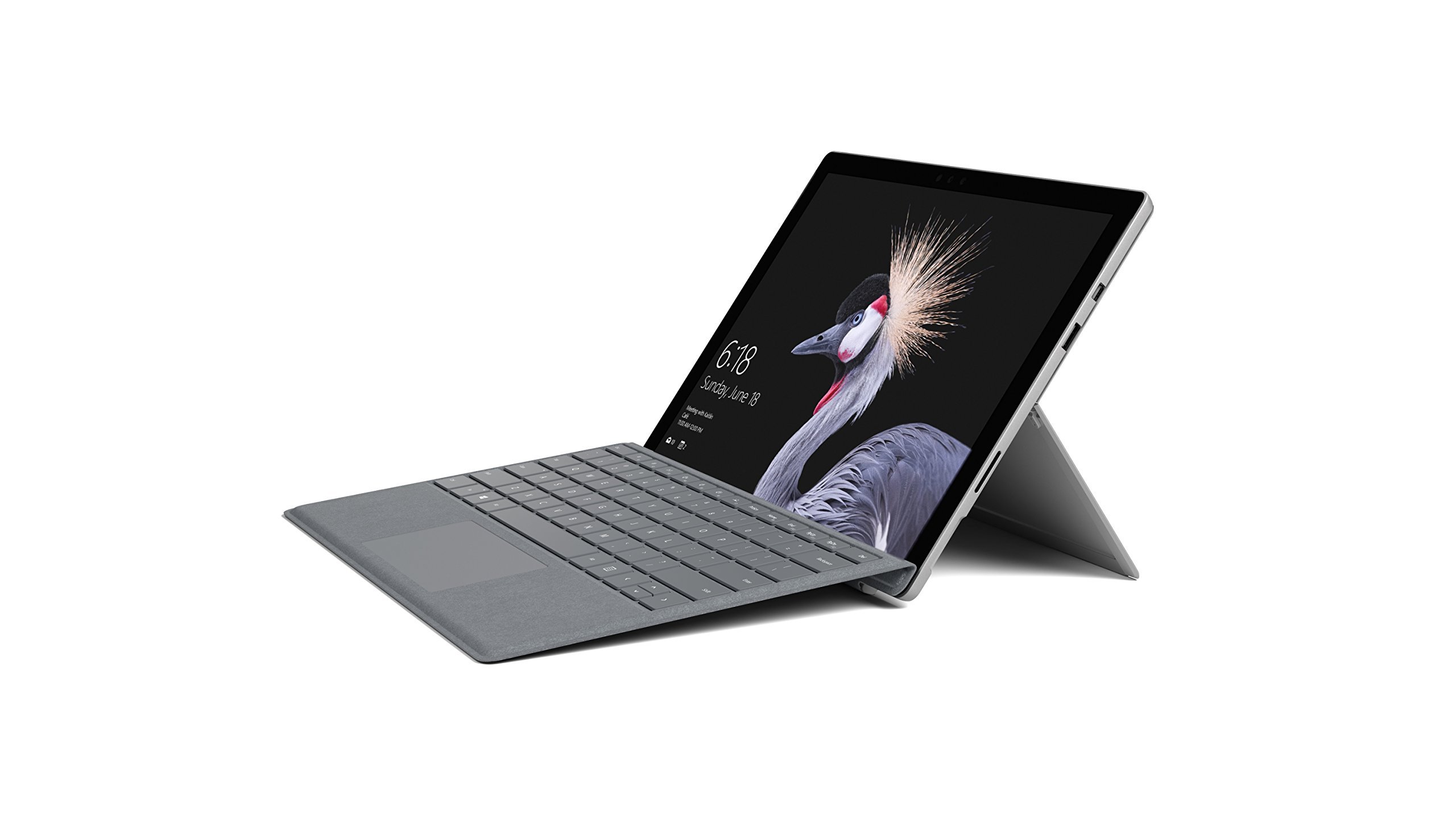 Microsoft Surface Pro (Intel Core i5, 8GB RAM, 128GB) with Platinum Type Cover Bundle (Renewed)