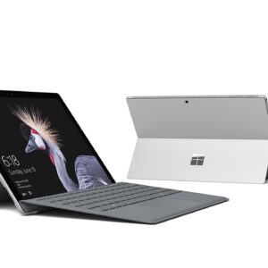 Microsoft Surface Pro (Intel Core i5, 8GB RAM, 128GB) with Platinum Type Cover Bundle (Renewed)