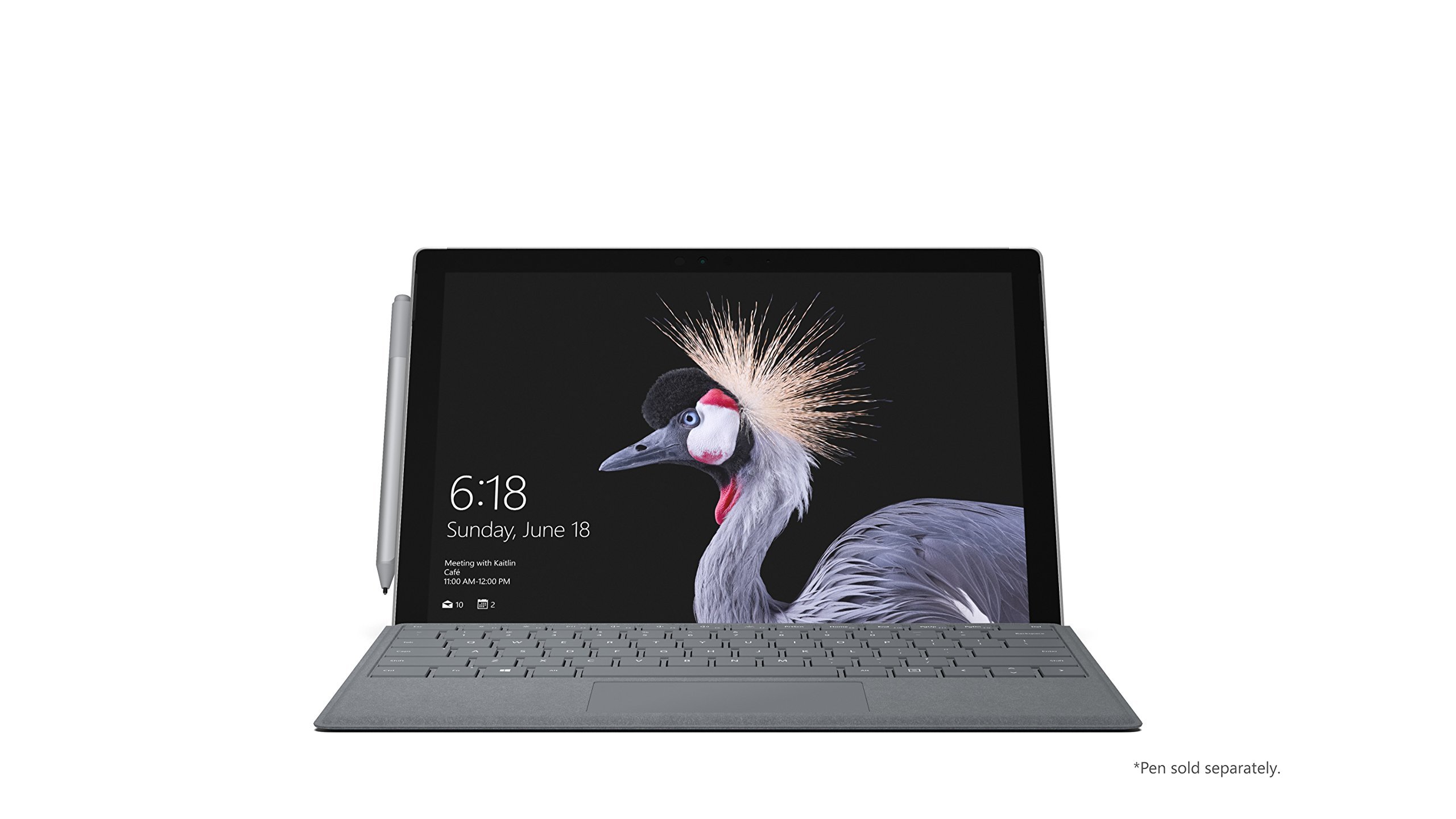 Microsoft Surface Pro (Intel Core i5, 8GB RAM, 128GB) with Platinum Type Cover Bundle (Renewed)