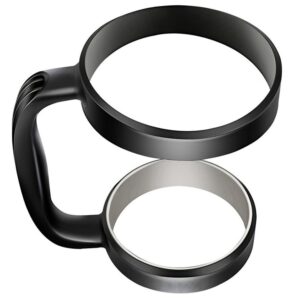weierken handle for 30 oz tumblers - portable anti-slip handle versatile, available for yeti, rtic, ozark trail, sic cup rambler & more tumbler travel mug