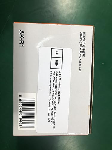Godox AK-R1 Accessories Kit for Godox V1 Round Head Camera Flash and Godox H200R Round Flash Head to Godox AD200/Godox AD200pro Pocket Flash Light