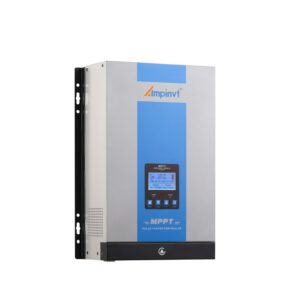 Ampinvt Solar Charge Controller 12v/24v/36v/48v Battery auto, max 150v Solar Input Compatible with Sealed, Gel, Flooded, and Lithium Batteries (AP-40A)