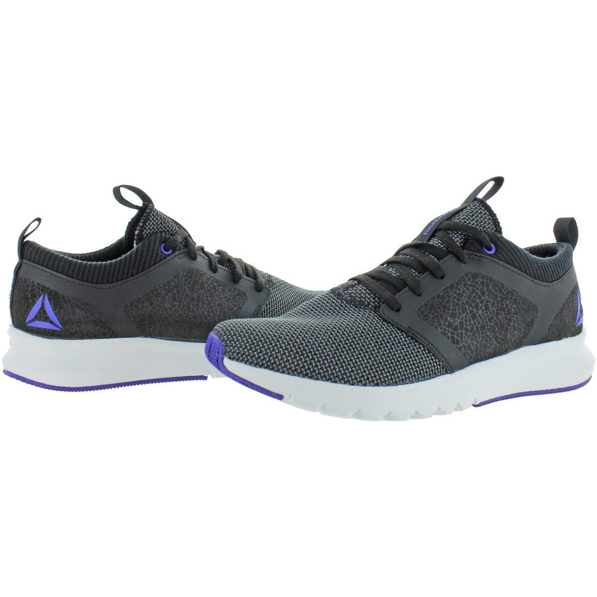 Womens Reebok Print Athlux Shatter Athletic Shoe (Variety) (10, C-Black/Ashe Grey)