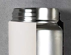 Kinto 21091 Day Off Stainless Steel Tumbler, 16.9 fl oz (500 ml), White