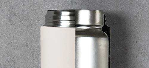 Kinto 21091 Day Off Stainless Steel Tumbler, 16.9 fl oz (500 ml), White