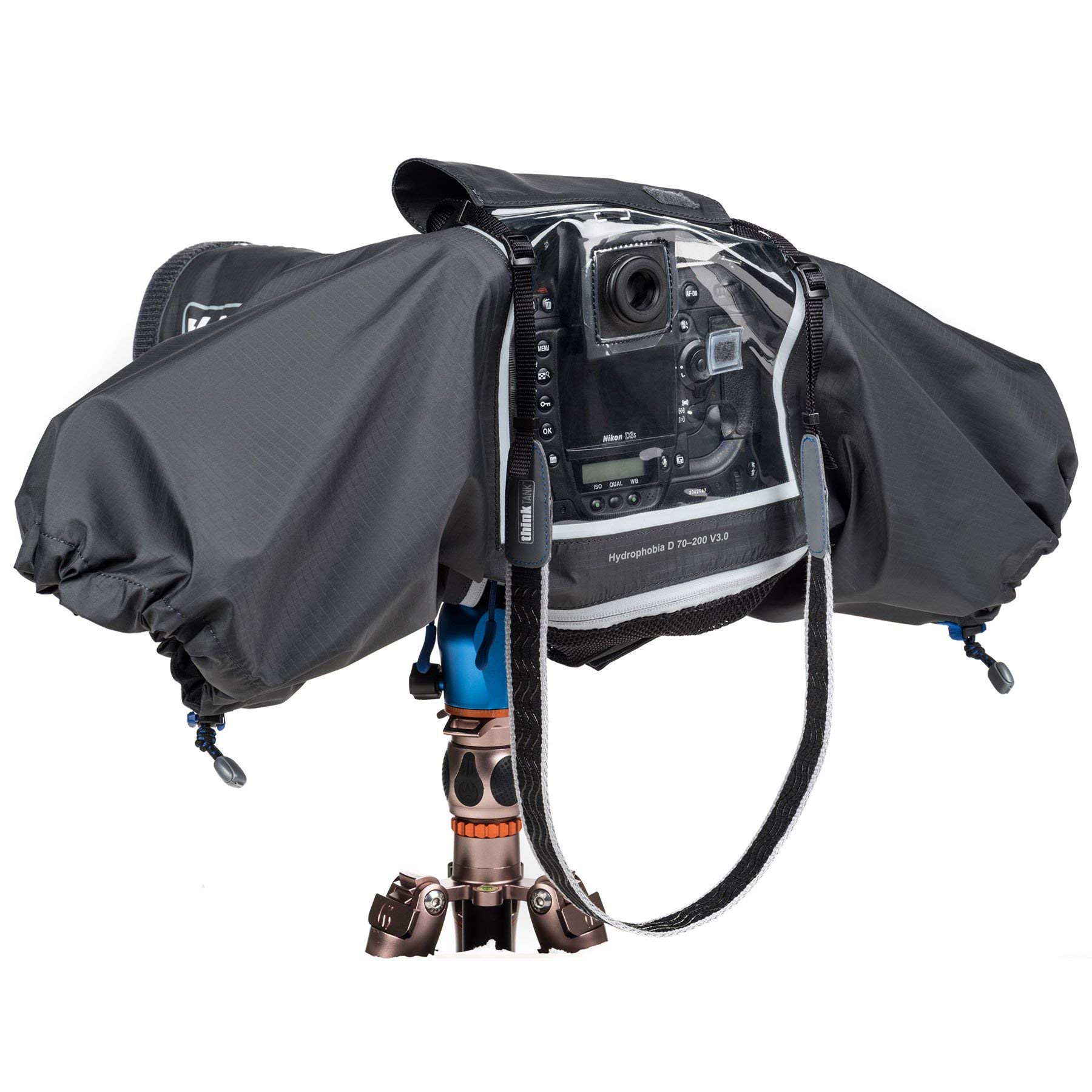 Think Tank Photo Hydrophobia D 70-200 V3 Camera Rain Cover for DSLR and Mirrorless Cameras with 70-200mm f/2.8 Lens