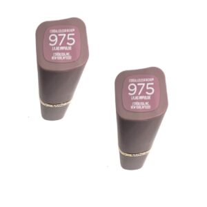 Pack of 2 L'Oreal Paris Colour Riche Lipstick, Lilac Impulse # 975