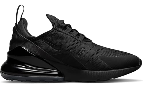 Nike Women's AIR MAX 270 Casual Shoes (10, Black/Black/Black)