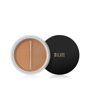 milani make it last setting powder - translucent medium to deep (0.12 ounce) cruelty-free mattifying face powder that sets makeup for long-lasting wear