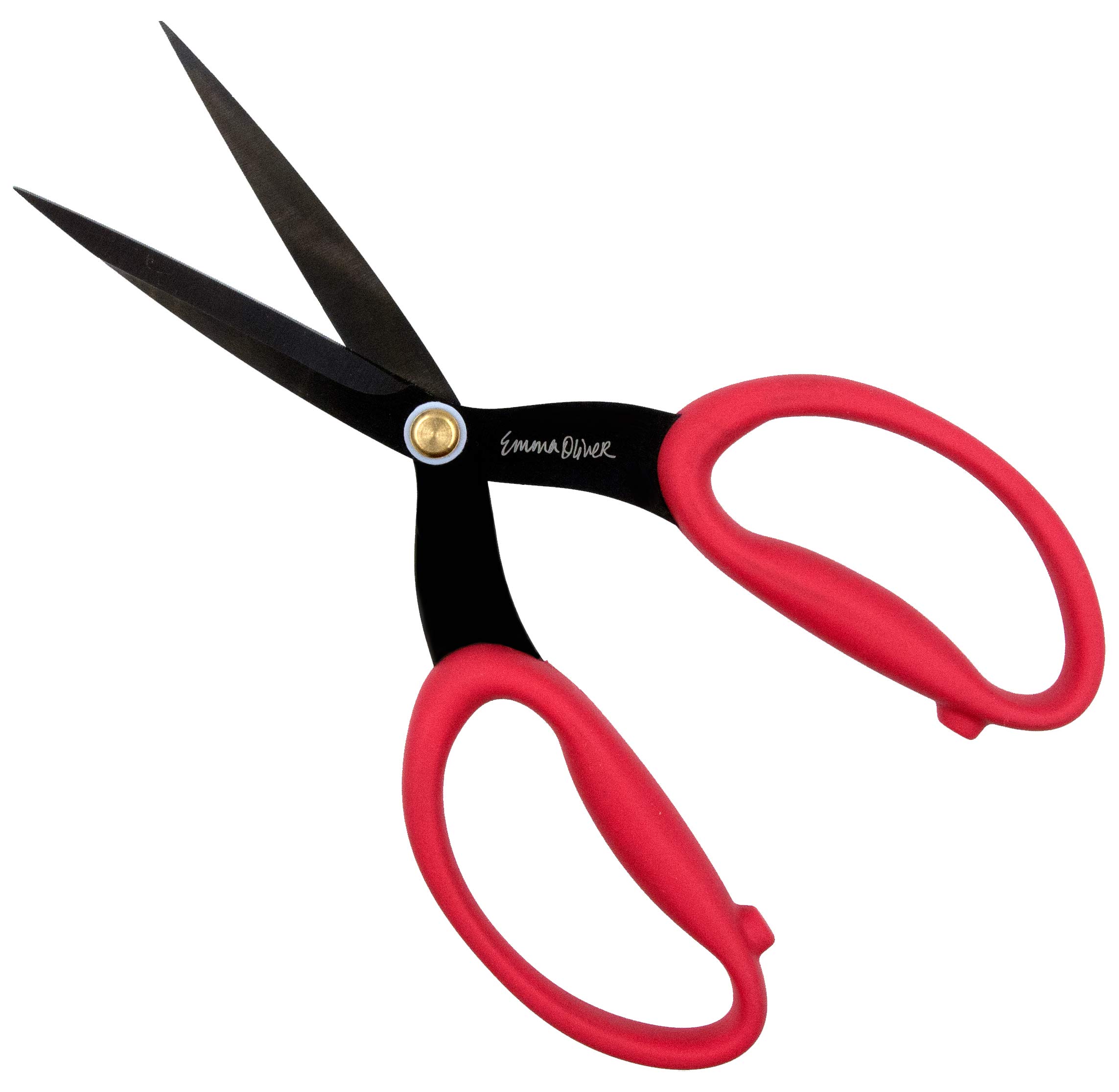 Wonderful Scissors by Emma Oliver – 4, 6 & 7-1/2 Inch Serrated Blade Shears – Perfect for Cutting Fabric, Cloth, Paper & More (7-1/2")